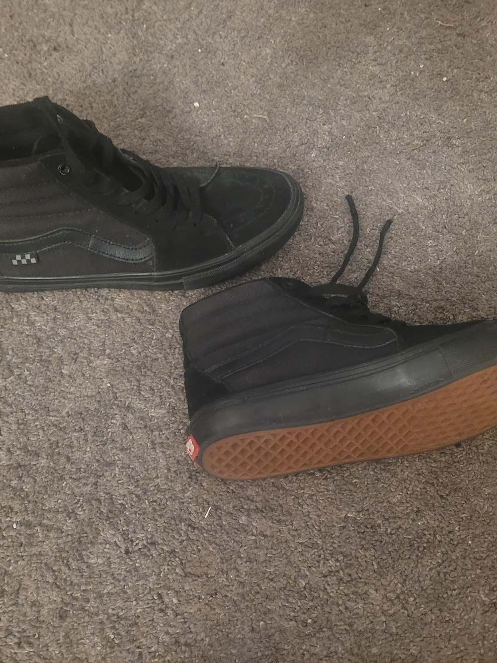 Vans Sk8-Hi Pro black high-top sneakers — Men's 9 / Women's 10.5